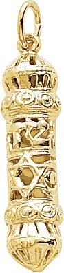 Mezuzah Charm by Rembrandt Charms