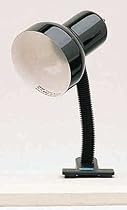 LAMPS BEAUTIFUL Contemporary Office or Home Study Black Gooseneck Clip Reading Light by Litesource--Excellent customer service--see our feedback.