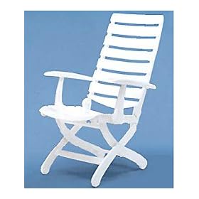Kettler Tiffany High-Back Chair - White