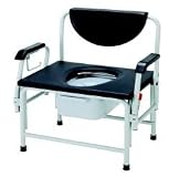 Deluxe Bariatric Drop Arm Commode