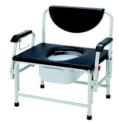 Deluxe Bariatric Drop Arm Commode