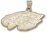 Philadelphia Eagles 1/2 Eagle Head Pendant - 10KT Gold Jewelry
