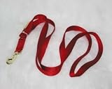 14D Nylon Lead with Snap Red 7 ft.