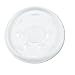 ~:~ AMREP ~:~ Plastic Lids for 16-oz. Hot/Cold Foam Cups, Slip-Thru Lid, White,