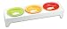 Castlemere CC-877 White Cat Buffet with 3 Bowls