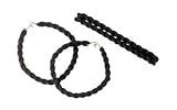 Black Elastic Blousing Garter
