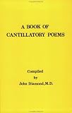 cover of A Book Of Cantillatory Poems