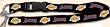 LOS ANGELES LAKERS BLACK BREAKAWAY LANYARD