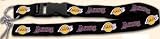 LOS ANGELES LAKERS BLACK BREAKAWAY LANYARD