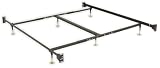 Adjustable California King Sturdy Metal Bed Frame w/ Glides By Fashion Bed Group