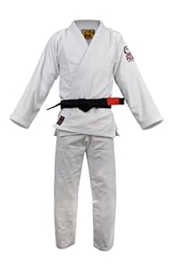 Fuji BJJ Uniform, White, A3