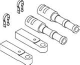TELEFLEX ORIGINAL/REPLACEMENT CABLE CONNECTION KITS FOR THROTTLE & SHIFT CONTROL SYSTEMS CONNECTION KITType: OMC Only for use with two 3300 cables-CA27320