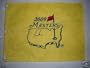 Gary Player Signed 2009 Masters Golf Pin Flag