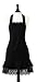 Jessie Steele Bib Sophia Black Lace Apron