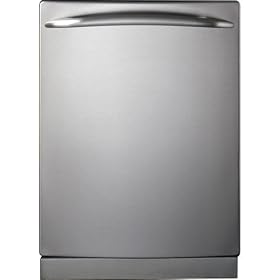GE Profile : PDWT580RSS 24 Built-In Dishwasher - Stainless Steel: Appliances
