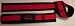 APT Weight lifting Straps Exercise Wrist Straps Motivator Blk/Red
