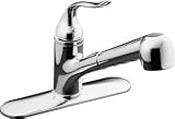 Kitchen Pullout Faucet by Kohler - K-15160 in Black Black