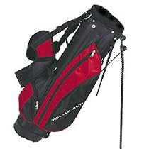 Young Gun RED Junior Stand bag with Rain Hood