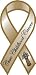 Cure Childhood Cancer Awareness Ribbon Magnet.
