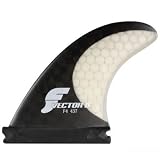 Vector II F4 (437) Carbon Fiber and Honeycomb Surfboard Fins