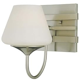 Thomas Lighting Brushed Nickel One-Light Bath Fixture