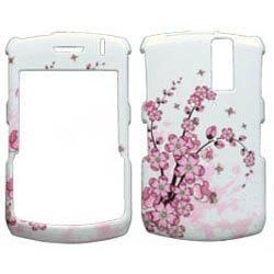 Fits BlackBerry Curve 8330 8300 8310 8320 Cell Phone Snap on Protector Faceplate Cover Housing Case – Spring Flowers