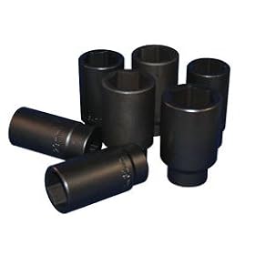 Advanced Tool Design Model  ATD-5467 7 Piece FWD Axle Nut Socket Set