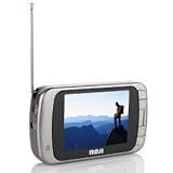 RCA DHT235AW 3.5 LCD Pocket Digital TV WHITE INCLUDES HEADPHONES