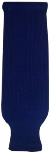 DoGree Hockey Solid Color Knit Hockey Socks, Royal, Youth/20-Inch