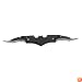 Black Batman Batarang Shape Dark Knight Dbl Edge Sharp Folding Knife