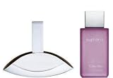 Euphoria by Calvin Klein Perfume for Women 2 Piece Fragrance Set Includes: 3.4 oz / 100 ml Eau de Parfum Spray + 3.4 oz / 100 ml Sensual Skin Lotion