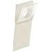 3M ScotchPad Hang Tab 1074 Clear, 1 in x 2 in (Case of 1000)