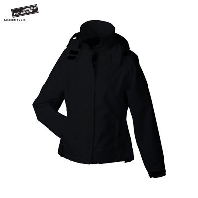 JAMES & NICHOLSON - Veste hiver technique - JN1011 - femme - taille XXL - noir - blouson multi sports - ski - neige - randonnée