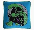 The Incredible Hulk Square Throw Pillow 17"x17"