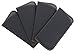 4 Pack Faux Leather Eyeglass Slip Cases In Navy Gray Black Burgundy Hunter Green