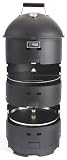 BBQ Tower Multi-Level Charcoal Barbecue Grill Matte Black