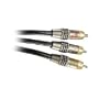 Acoustic Research PR160 Audio/Video RCA Cable, Gold A/V RCA - RCA, (3 feet)