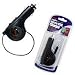 PREMIUM RETRACTABLE RAPID CAR CHARGER for Blackberry 8900, 9500, 9530 Storm, 9630 Tour / LG AX840 Tritan, CT810 Incite, VX11000 enV Touch, VX9200 enV3, VX7100 Glance / Samsung M540 Rant, R460, M630 / Motorola A455 Rival, Clutch I465 [RETAIL PACKAGING]