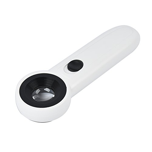Dandelion 40X Handle Magnifier Exclamation Marx Type Lupe Hand-hold Jewelry Magnifying