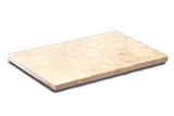 Creative Home 12 by 18 by 3/4-Inch Marble Pastry Board, Champagne