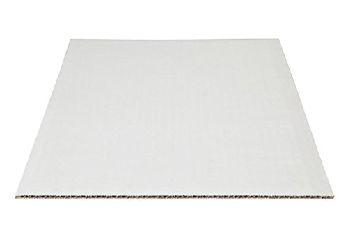 W PACKAGING WPS4325 Quarter-Sheet Cake Pad, SingleWall, Corrugated Paper Board, 13.5