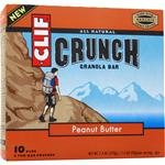 Clif Crunch Granola Bar, Peanut Butter, 5 Two-Bar Pouches