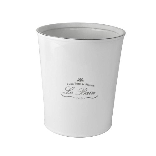 Kassatex Le Bain Collection Bathroom Accessories - Waste Bin