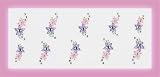 Sticker Strass Pink Violet