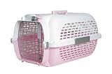 Dogit/catit Voyageur 100 Small Pink/white 48x32x28cm