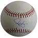 Scott Kazmir Autographed/Hand Signed MLB Game Baseball Tampa Bay Rays