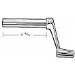 United States Hdwe. WP-8886C Metal Crank