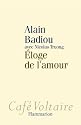 Eloge de l'amour