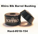 Khiro Barrel Bushing Black Hard,Top/Bottom