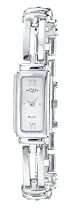 Rotary Ladies Rectangular Silver Dial Sterling Silver Bracelet Watch